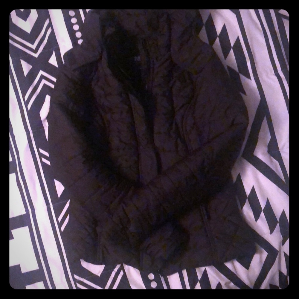 JR Medium black coat